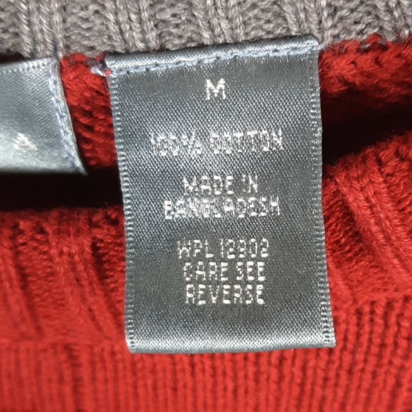 3/$18 Men's Oscar de la Renta Sweater Sz Med - Picture 4 of 8